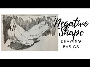 Negative Shapes | Using Space while Sketching (2 min)
