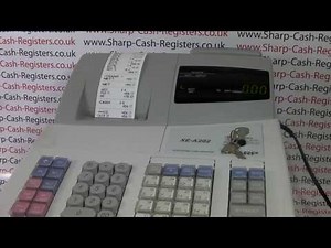 Sharp XE-A202 Z1 Report / XEA202 Z Report