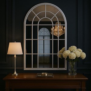 Gothic Arched Window Pane Wall Mirror: Elegant Home Decor - Etsy