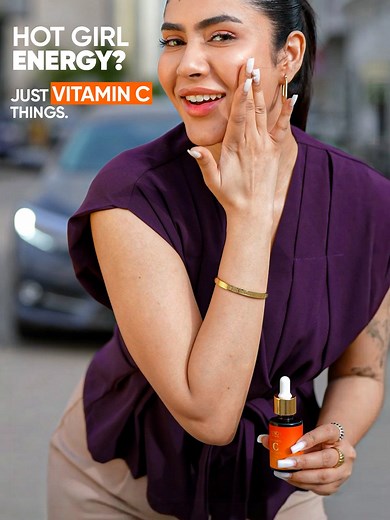 33K views · 40 reactions | Traffic can wait the glow can’t. ✨ Start with our Vitamin C Serum for that fresh, radiance, and finish with a spritz of the Mist to seal the glow. Quick, confident, and always on point your 2-step glow fix for every moment. Hot girl energy? Just Vitamin C things.  Available now: https://poschcare.com/ | POSCH CARE | Facebook