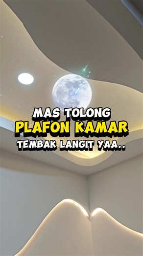 Sky Star Ceiling: Plafon Modern dengan LED Optik