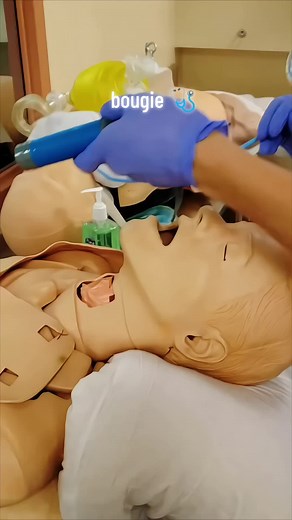 bougie intubation 🩺 #monetizedviews #tiktokteamviralmyvideo #anesthesia #fyp #anesthesiologist #hospital #tiktokteamunfreezmyacount😥🙏 #viral_video #growmyaccount #1millionaudition #fly