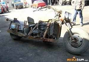 Homemade motorcycle ad on Craigslist