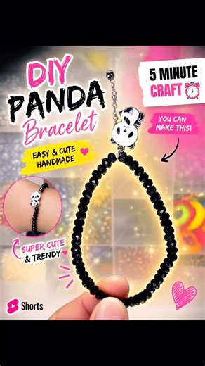 How to tie an elastic bracelet ? | diy #easycrafts #diy #howtotiebracelet