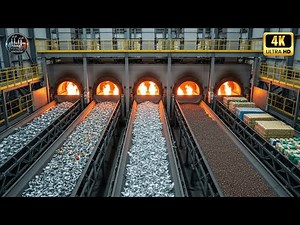 Inside the Waste Processing Facility - From Mixed Waste to High-Efficiency Recycled Materials