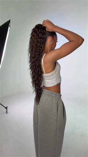 Ponytail hairstyle facile pour postiche | Merci pour vos commandes