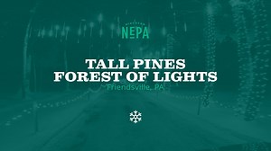 We packed up the jeep and headed to Tall Pines Players Club in Friendsville for their annual Forest of Lights! Take a ride with us through their enchanting mile long drive-through show that will be on display until December 31st. 🎄 #DiscoverNEPA | DiscoverNEPA