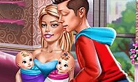 Ellie: Twins Birth - A Free Game for Girls on GirlsGoGames.co.uk
