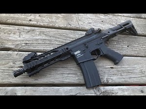 Airsoft - Lancer Tactical Proline BattleHawk PDW - External Overview