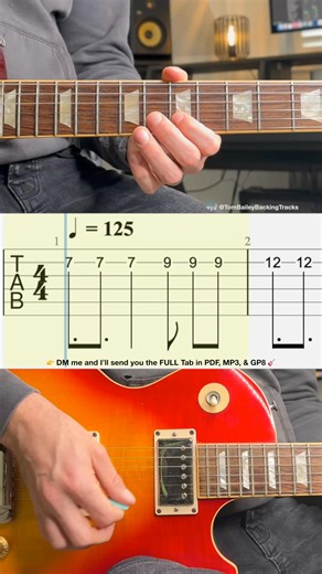 A Sky Full Of Stars - Coldplay #guitarriff | Tom Bailey