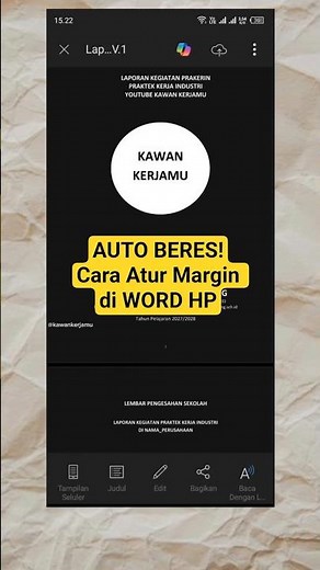AUTO NEAT! How to Easily Adjust Margins in Word on Your Phone