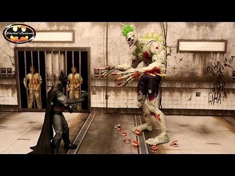 McFarlane DC Multiverse Titan Joker Arkham Asylum Megafig Action Figure Review & Comparison