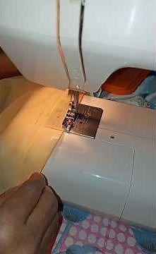 Zig zag setting in sewing machine #sewing