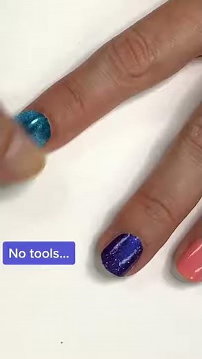 How to Apply Color Street Nail Strips Using the Anchor Method