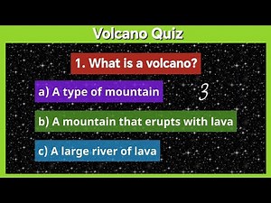 Volcano Quiz