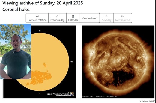 205 reactions · 35 shares | High Energy Atmosphere: Coronal Hole...