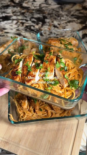 High Protein Mexican Spaghetti Recipe for Meal Prep