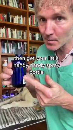 Awesome Natural Flea and Tick Spray Recipe - Dr Jones' Free Book... http://www.veterinarysecrets.com | Dr. Andrew Jones - Veterinary Secrets