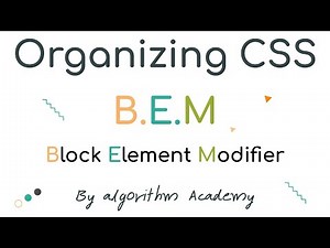 نظم شيفرة الـ CSS عن طريق BEM 🔥🎃