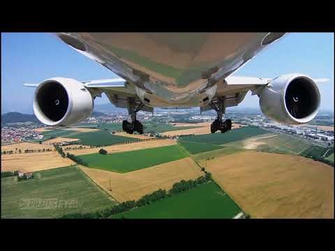 Boeing 777F - Leipzig to Bergamo - Takeoff and Landing (ENG sub)