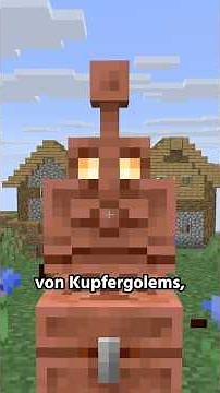 Kupfer Golems sind jetzt auch in Minecraft Java… #minecraft #minecraftupdate #minecraftdeutsch