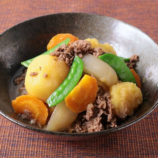 圧力鍋で作るシンプル肉じゃが 作り方・レシピ | クラシル