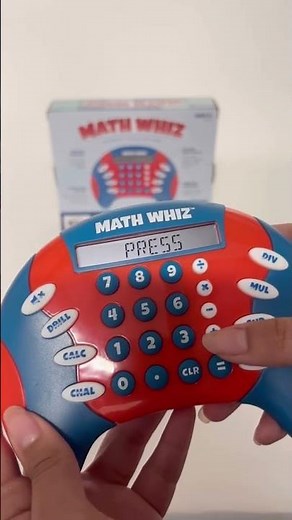 Educational Insights Math Whiz Handheld Electronic Math Game
