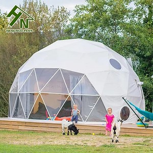 [Hot Item] Children Outdoor Playground Glamping Dome Bell Tent