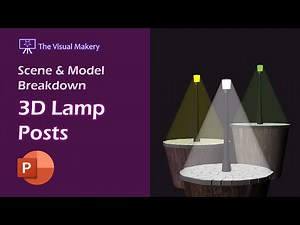 The Secrets of the 3D Lamp Posts Scene - PowerPoint Tricks