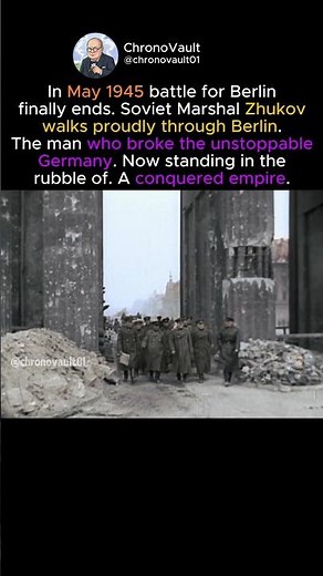 Marshal Zhukov’s Ultimate Victory Walk in 1945 🏛️