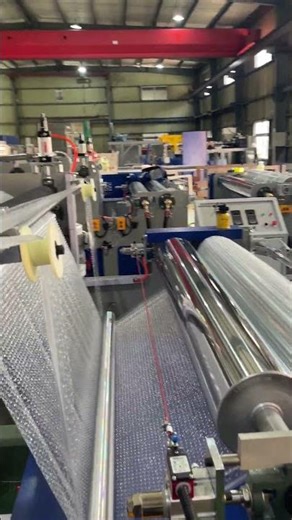 The most popular bubble wrap machine in the Indonesian market (model HT-1250) #bubblefilmmachine
