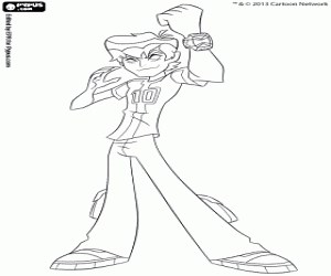 Ben 10 Omniverse coloring page printable game