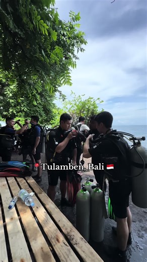 Frogman certified 🤿 #diving #bali #tulamben