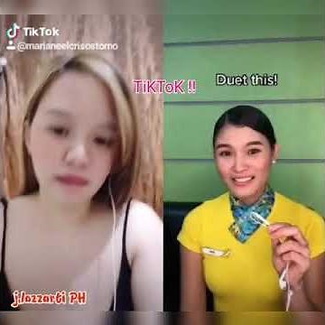 FLIGHT ATTENDANT CHALLENGE by Girlfriend / Lesbian Couple Philippines / tiktok Ph