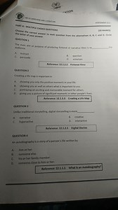 GR 12 LANGUAGE AND LITERATUREASSESSMENT 12.1PART A: MULTIPLE... | Filo