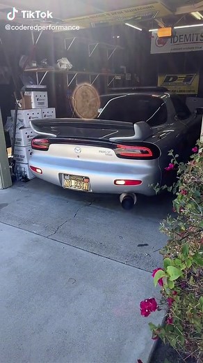 Blessing the neighborhood #jdm #rx7 #cars #andGO #cartok #fyp #rotary #Mazda #turbo #coderedperformance
