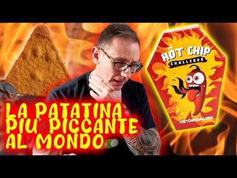 LA PATATINA PIU' PICCANTE AL MONDO #hotchipchallenge