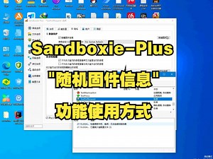 如何使用Sandboxie-Plus固定沙盒中读取到的主板信息？
