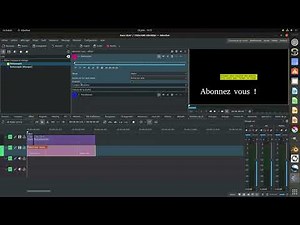 Kdenlive 21.12 | Le texte | #1