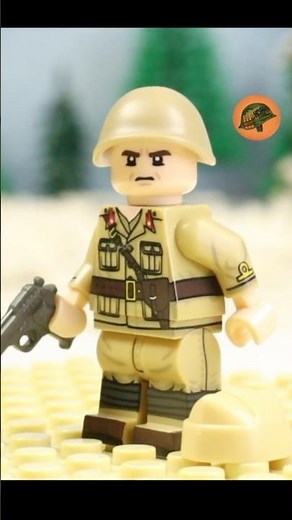 WW2 Italian soldier for Africa 2 of 4 #legoww2 #ww2rebuilder