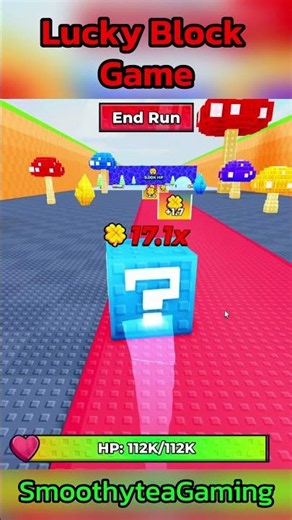 Roblox Lucky Block Game Short - Fun Roblox Map to Play SmoothyteaGaming