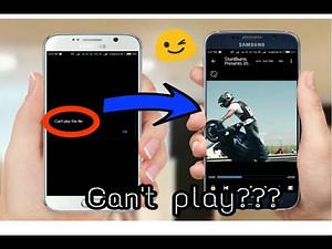 How to fix a corrupted video file in android phone