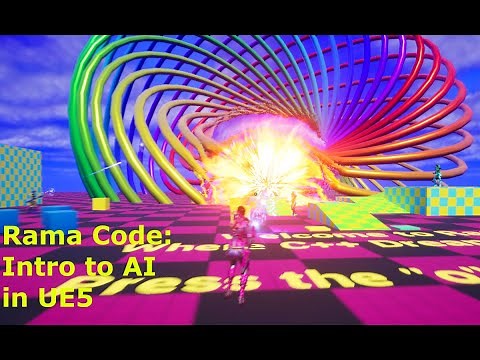 Rama Code: How To Get Started With AI in Unreal Engine 5 (UE5)