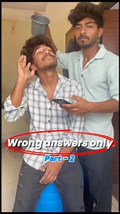 Wrong answers part 2😂