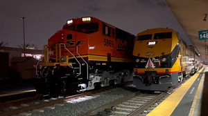 ATSF 3751 2025年南加州Trainfest最后一次运行