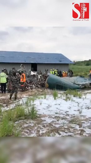 3.6K views · 242 reactions | Plane crashes at the Tribhuvan International Airport in Nepal’s Kathmandu. | The State Sentinel | Facebook