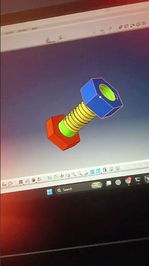 Nut & Bolt Assembly in CAD | 3D Modeling Tutorial