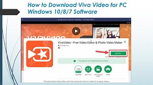 Download Viva Video Software For Pc Free On Windows Mac