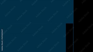 dark blue rectangle up to left 4k transition transparent background