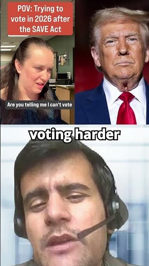 Trump Pressures Senate on SAVE America Act #shorts #saveact #trump